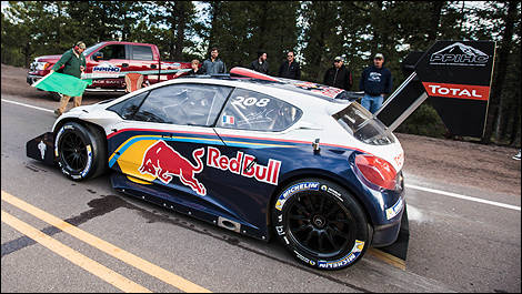 Rally Pikes Peak Peugeot 208 T16 Red Bull