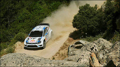 WRC Volkswagen Polo R Sardinia