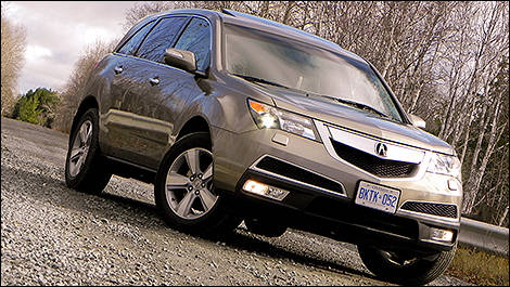Acura MDX 2012 vue 3/4 avant