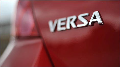 2009 Nissan Versa hatchback logo