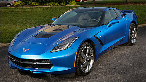 Chevrolet Corvette Stingray &laquo; Premiere &raquo; 2014 vue 3/4 avant