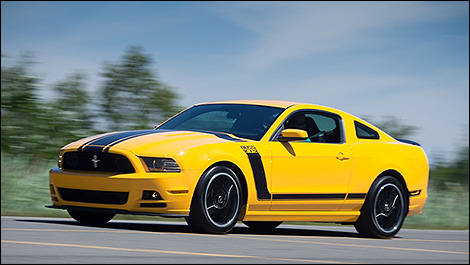 2013 Ford Mustang Boss 302 3/4 view