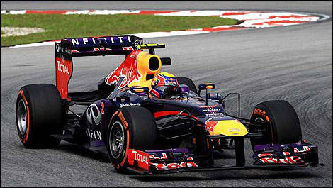 F1 Red Bull RB9 Mark Webber