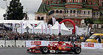 F1: Kamui Kobayashi crashes Ferrari F1 car in Moscow (+videos)