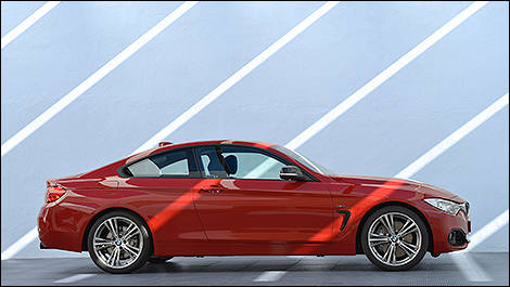 BMW Série 4 2014 vue de coté