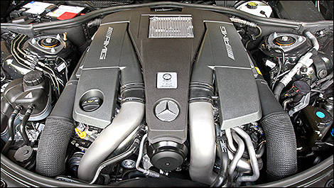 Mercedes-Benz S 63 AMG 2011 moteur