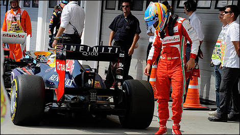 F1 Fernando Alonso Red Bull