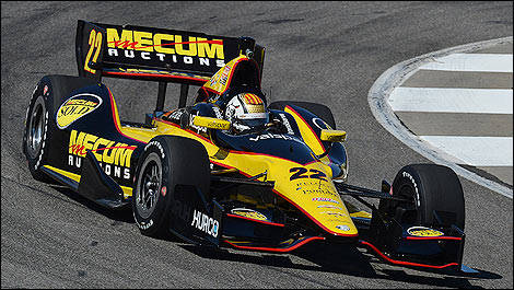 IndyCar Panther Racing Oriol Servia