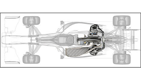 F1 Renault V6 engine