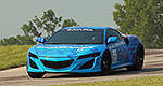 Acura NSX: Successful lap at Mid-Ohio