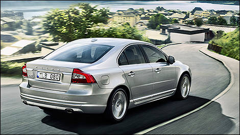 Volvo S80 2014 vue 3/4 arrière
