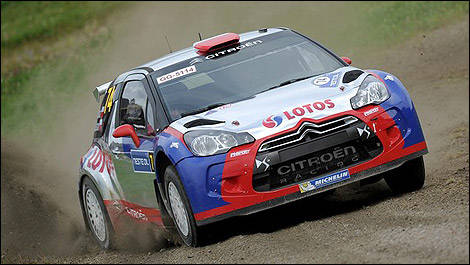 WRC Citroen Robert Kubica