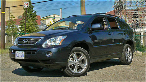 Lexus RX 400h 2007 vue 3/4 avant