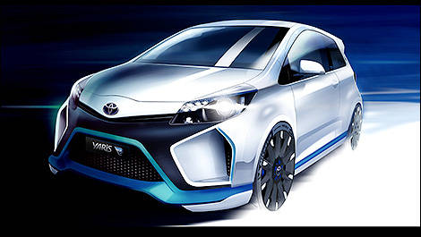 Toyota concept Yaris Hybrid-R 