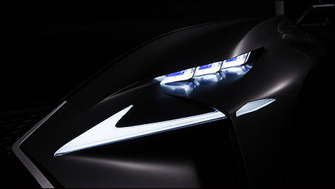 Lexus Concept headlight