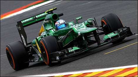 Giedo van der Garde, Caterham CT03