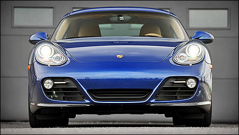 2009 Porsche Cayman front view