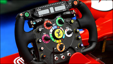  F1 Technique The steering wheels of the 2013 Formula 1 cars photos 