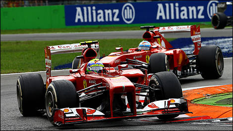 F1 Ferrari Felipe Massa Fernando Alonso