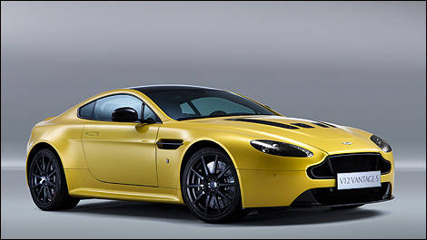 Aston Martin V12 Vantage S vue 3/4 avant