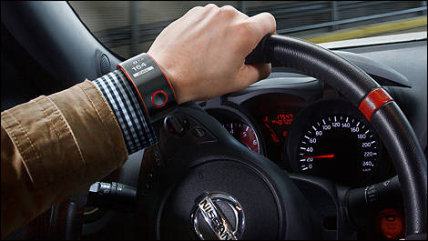 Nissan dévoile sa montre intelligente Nismo