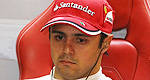 F1: Felipe Massa confirme qu'il quitte Ferrari