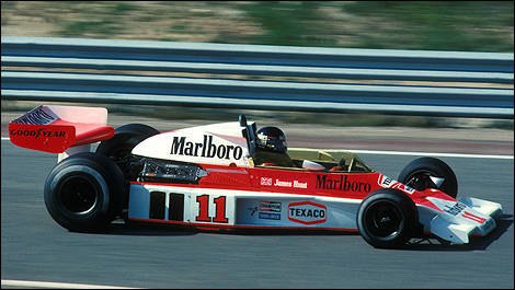 F1: Looking at Niki Lauda's Ferrari and James Hunt's McLaren of 1976 ...