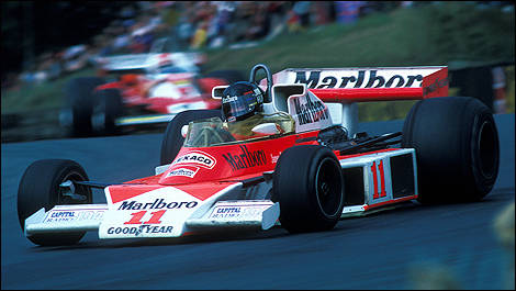 Niki Lauda James Hunt 1976 F1