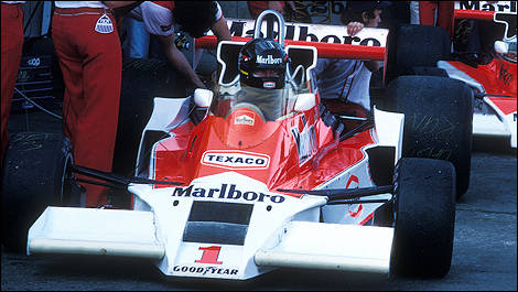James Hunt, McLaren M26, Dijon 1977 