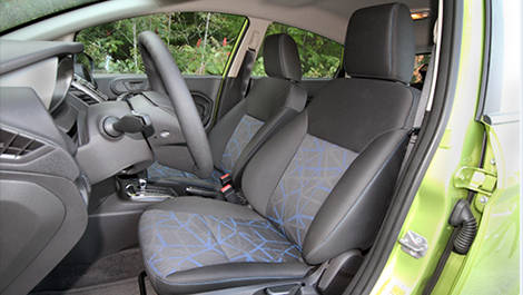 2014 Ford Fiesta SE hatchback cabin