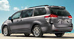 Toyota Canada announces 2014 Sienna pricing