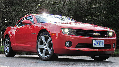 2011 Chevrolet Camaro RS 1LT 3/4 view