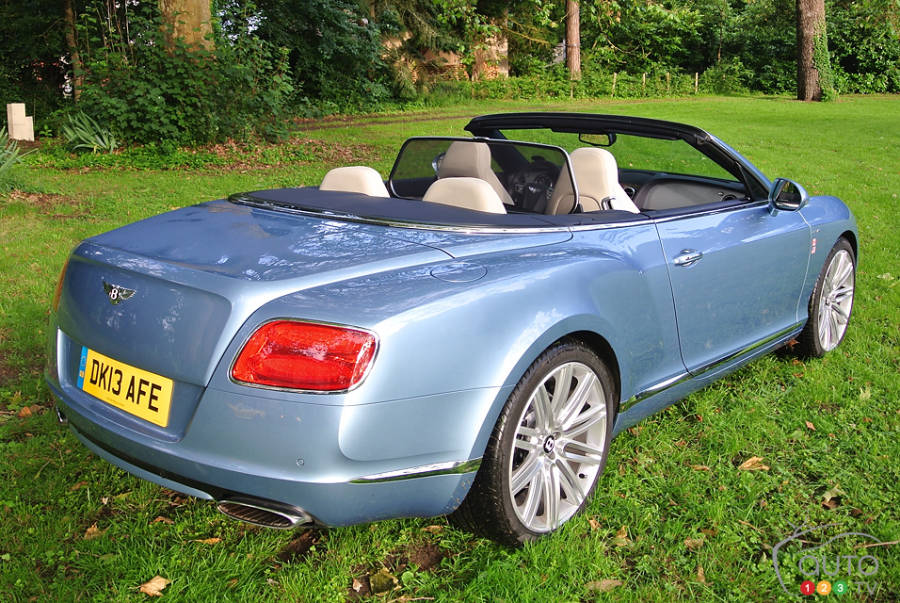 14 Bentley Continental Gt Speed Convertible Review Editor S Review Car Reviews Auto123