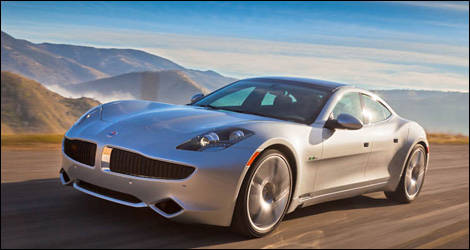 Fisker Karma 3/4 view