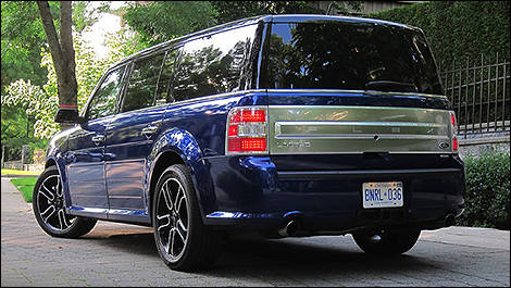 Ford Flex rear 3/4 view