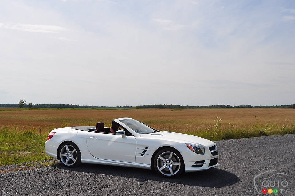 2013 Mercedes-Benz SL550: Drive review : Mercedes' big roadster is smoother  and faster than ever