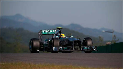 Lewis Hamilton, Mercedes W04, Korean Grand Prix