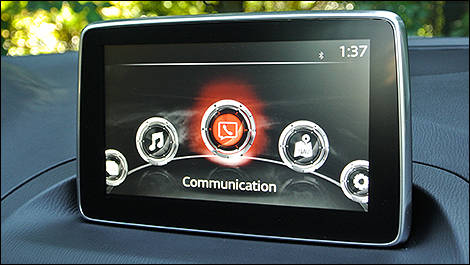2014 Mazda3 touch screen