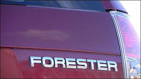 2011 Subaru Forester 2.5X logo