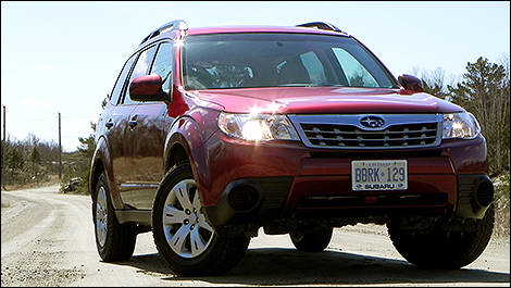 2011 Subaru Forester 2.5X 3/4 view