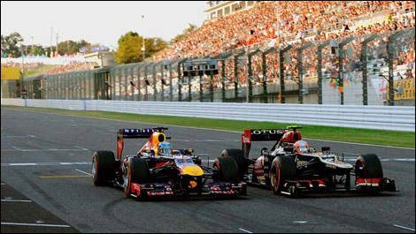 Sebastian Vettel, Romain Grosjean, Suzuka, F1