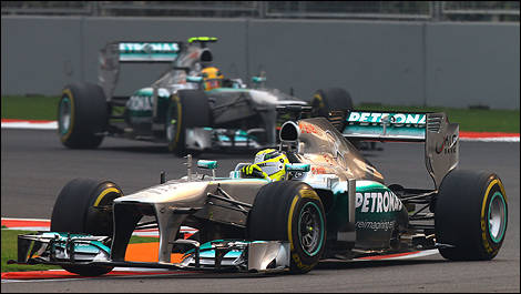F1 Mercedes W04 Nico Rosberg