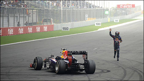 F1 Red Bull Sebastian Vettel India