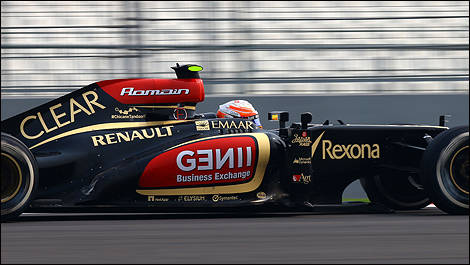 F1 Lotus E21 Romain Grosjean