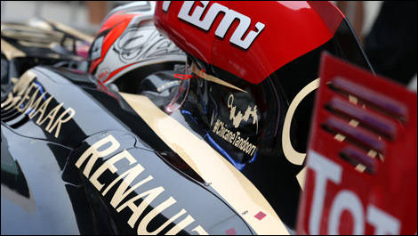 F1 Lotus Renault Kimi