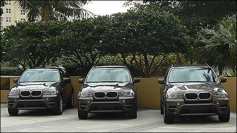 BMW X5 2011 vue de face