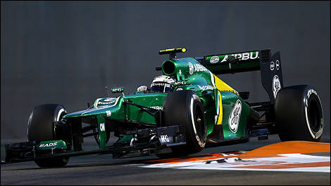 F1 Caterham-Renault Giedo Van der Garde