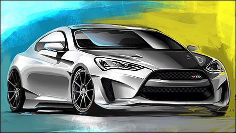 Hyundai concept Legato par ARK Performance
