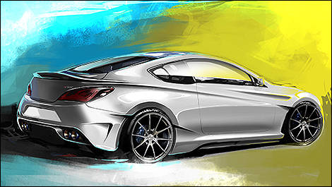 Hyundai concept Legato par ARK Performance
