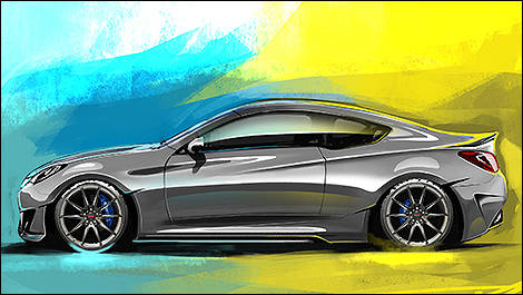 Hyundai concept Legato par ARK Performance